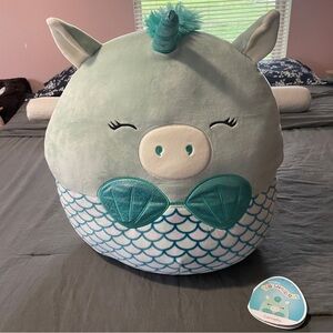 Squishmallows Cornella the Unicorn-Mermaid 16 inch Stuffed Plush